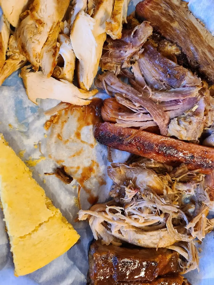 Pulled Pork or Ham Platter